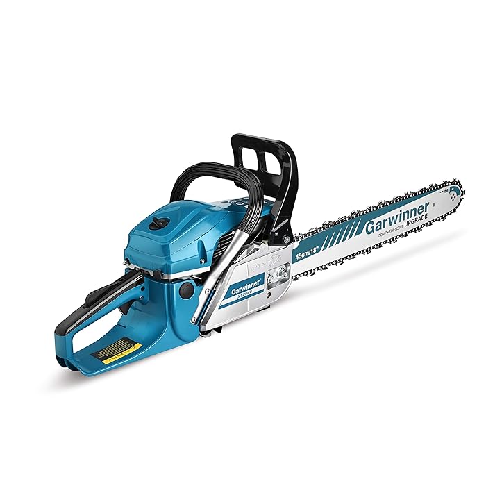 Buy 62cc Gas Chainsaws 18 Inch Bar Power Chain Saws, Gas Powered