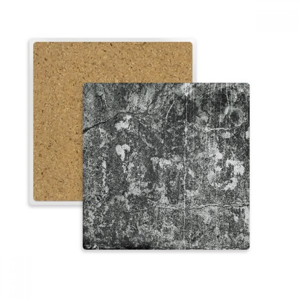 Sous-verre texture mur de pierre sombre pour vos pauses café et apéritifs