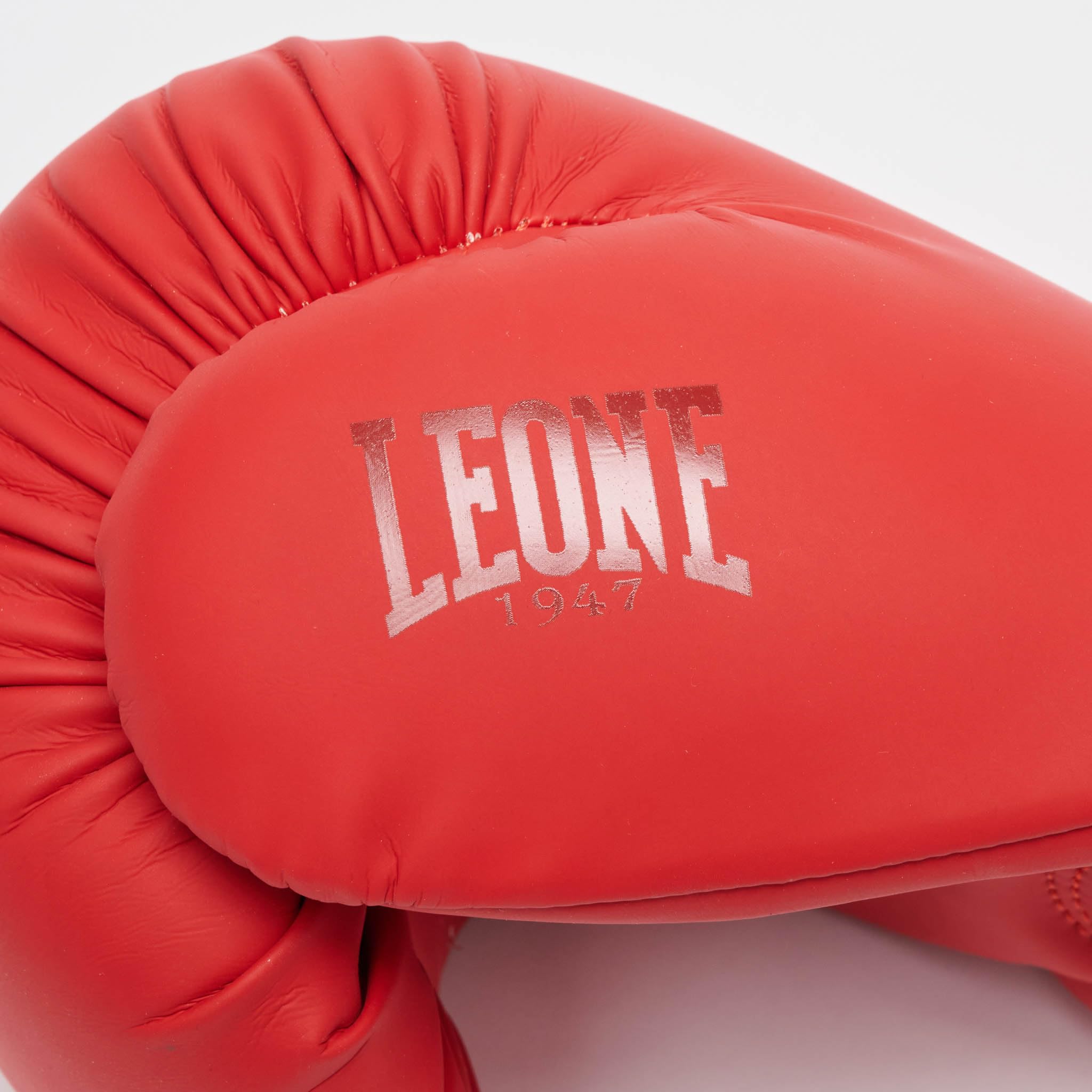 LEONE 1947 Gn059, GUANTI ROSSO - GN059 Unisex - Adulto, Rosso, 16 oz