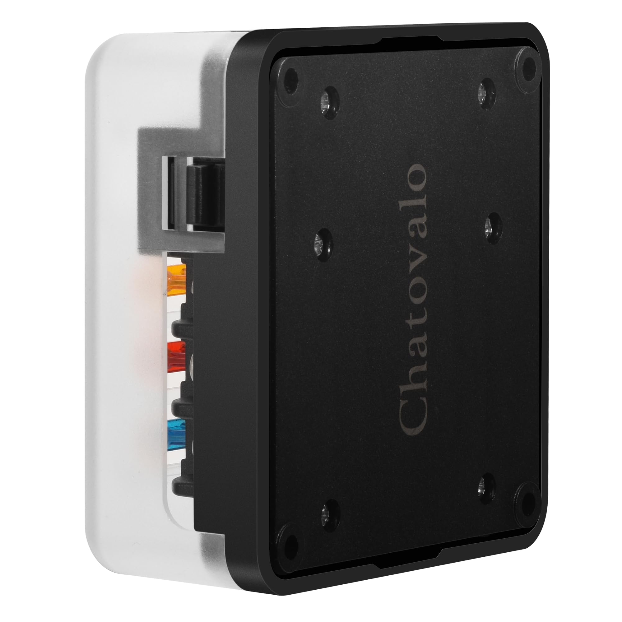 Bloque de fusibles de 12 V, 6 circuitos, con indicador de advertencia LED, para barco, caravana