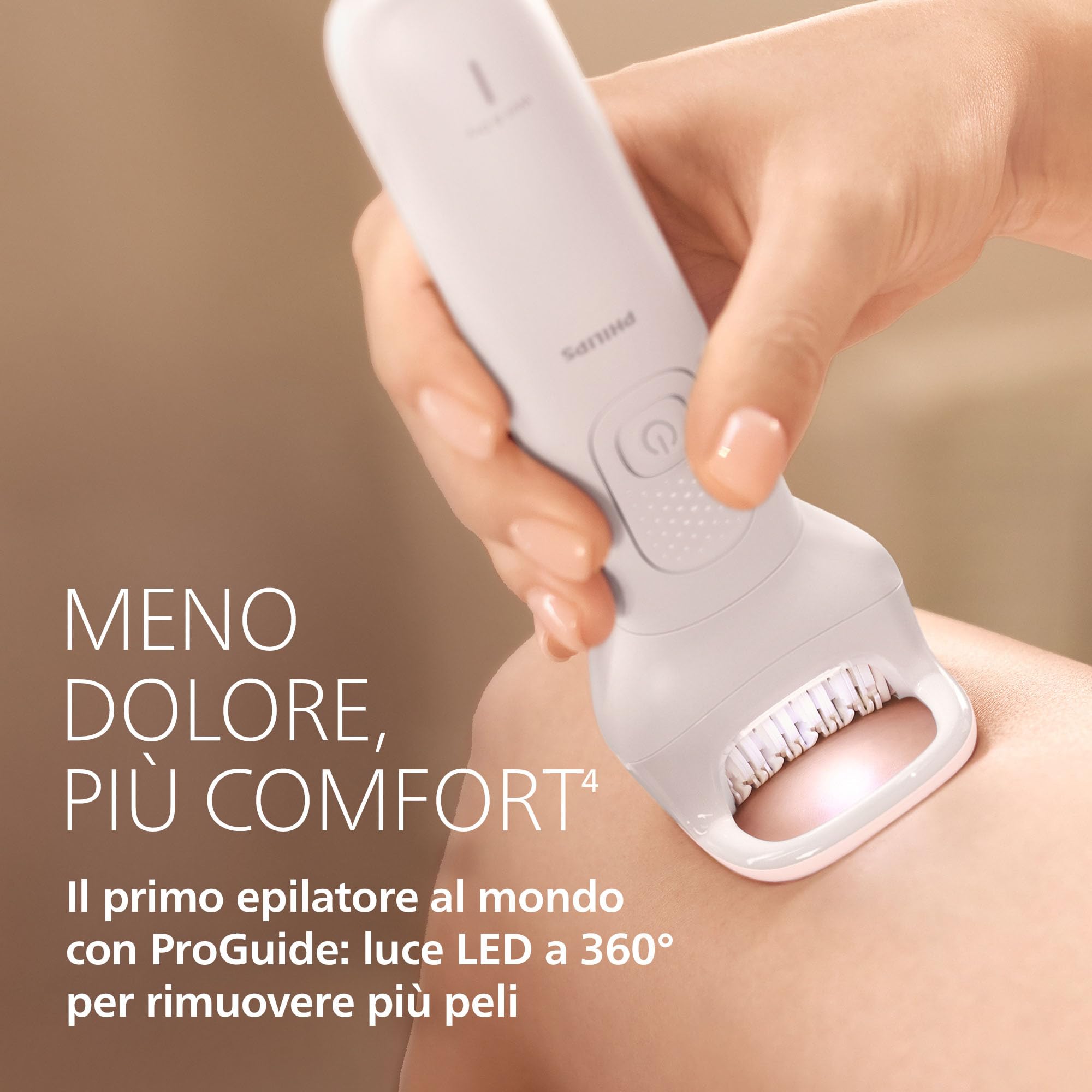 Philips Beauty Set - Kit tutto in uno corpo, viso, bikini, piedi, senza fili, su pelle asciutta o bagnata, depilazione, cura del corpo e della pelle, epilatore con 12 accessori, modello BRE749/00
