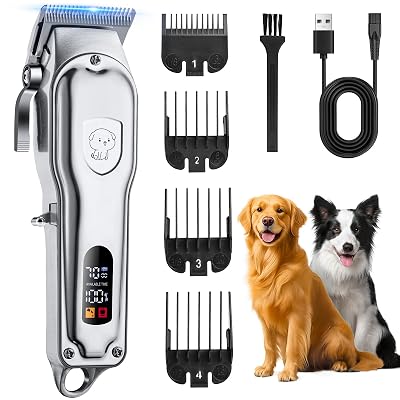 Oneisall Cortapelos Profesional para Perros (Inalámbrico)