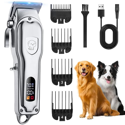 Máquina de Cortar Pelo para Perros, Cortapelos Profesional para Mascotas