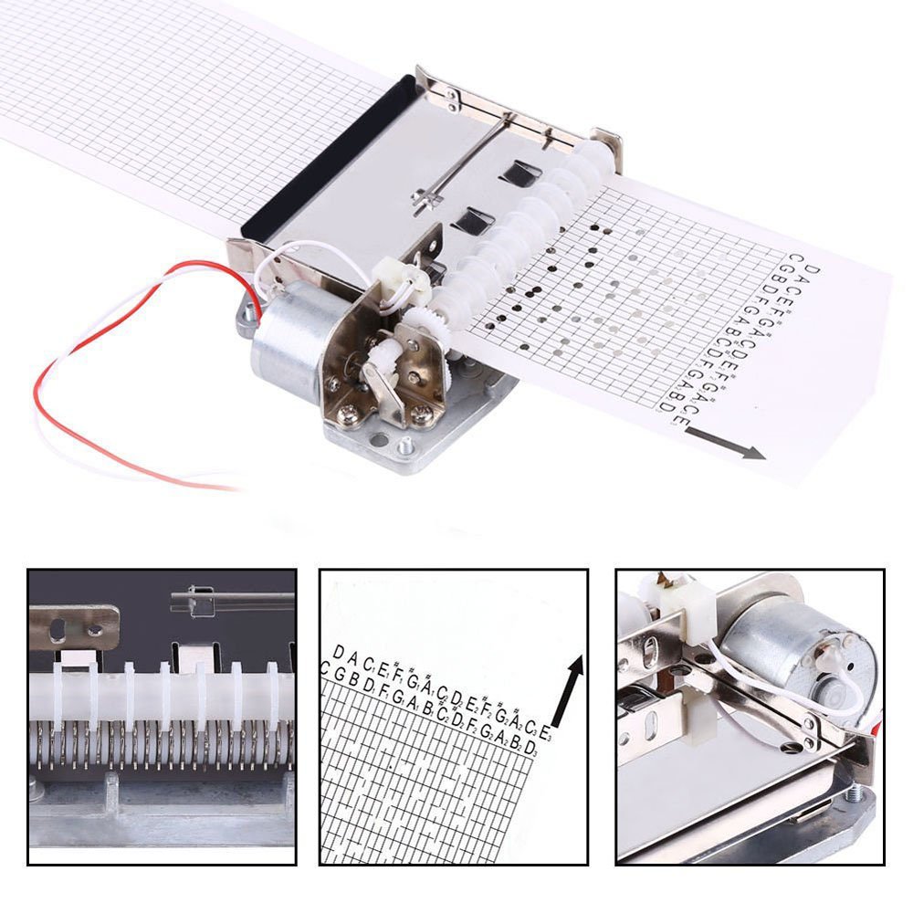Amazon.co.jp: 30ノート DIY 電動 音楽ムーブメント 電気制御