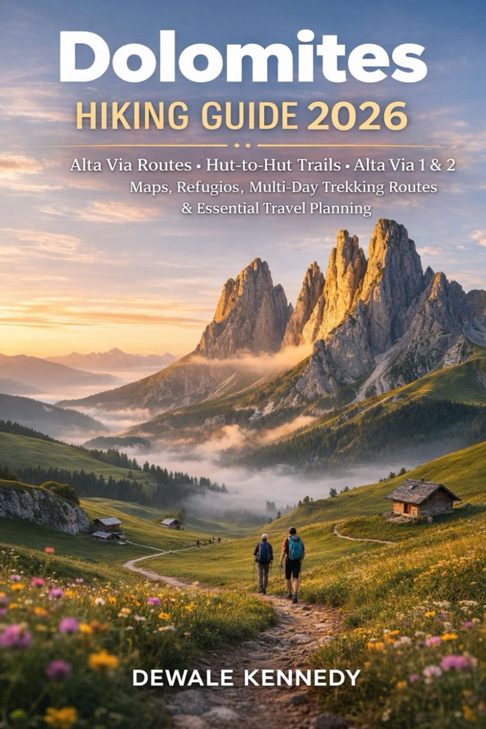 DOLOMITES HIKING GUIDE 2026: Alta Via Routes, Hut-to-Hut Trails, Alta Via 1 & 2, Maps, Refugios, Multi-Day Trekking Routes & Essential Travel Planning for the Italian Dolomites