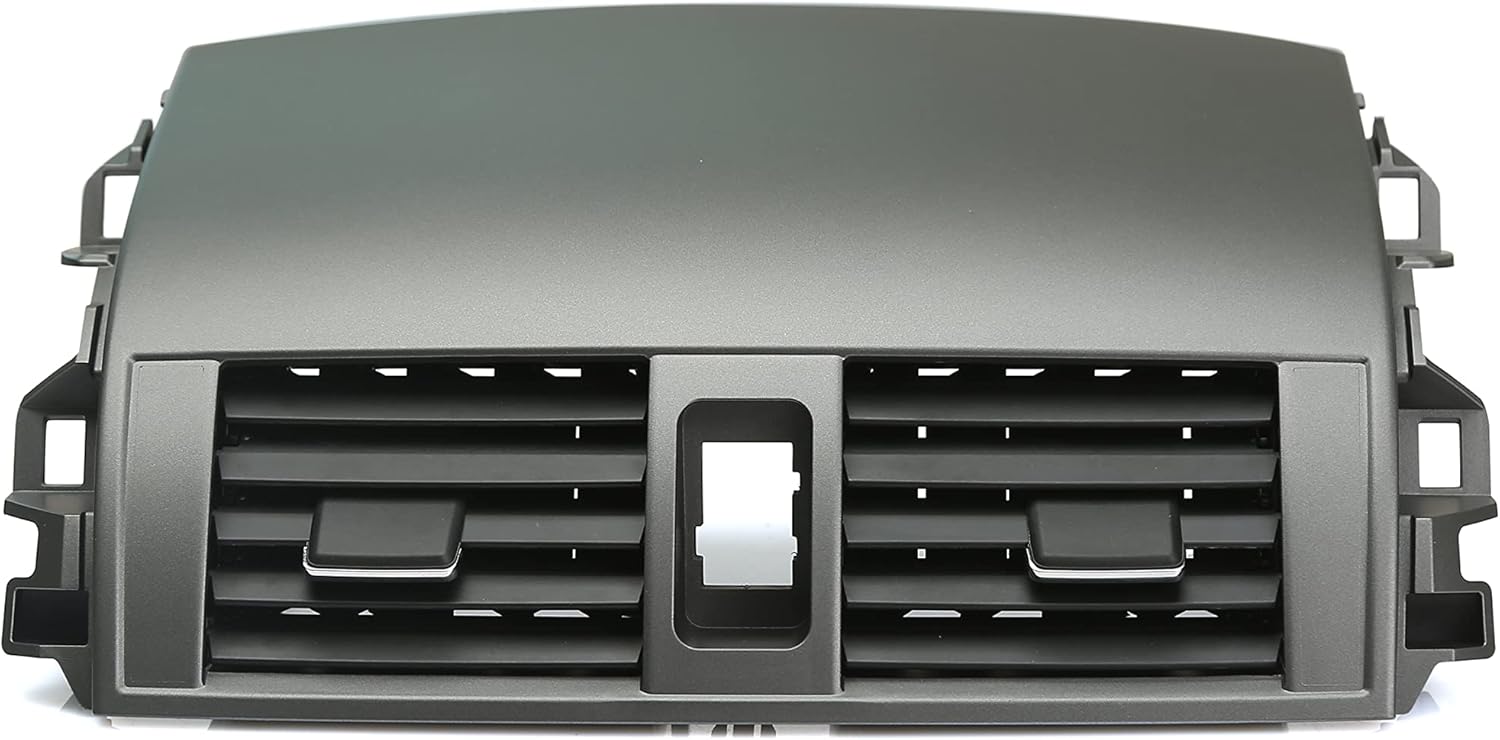 Center Dash A/C Outlet Air Vent Panel Compatible with Toyota Corolla 2008-2013 Replaces 55670-02160 55663-02060