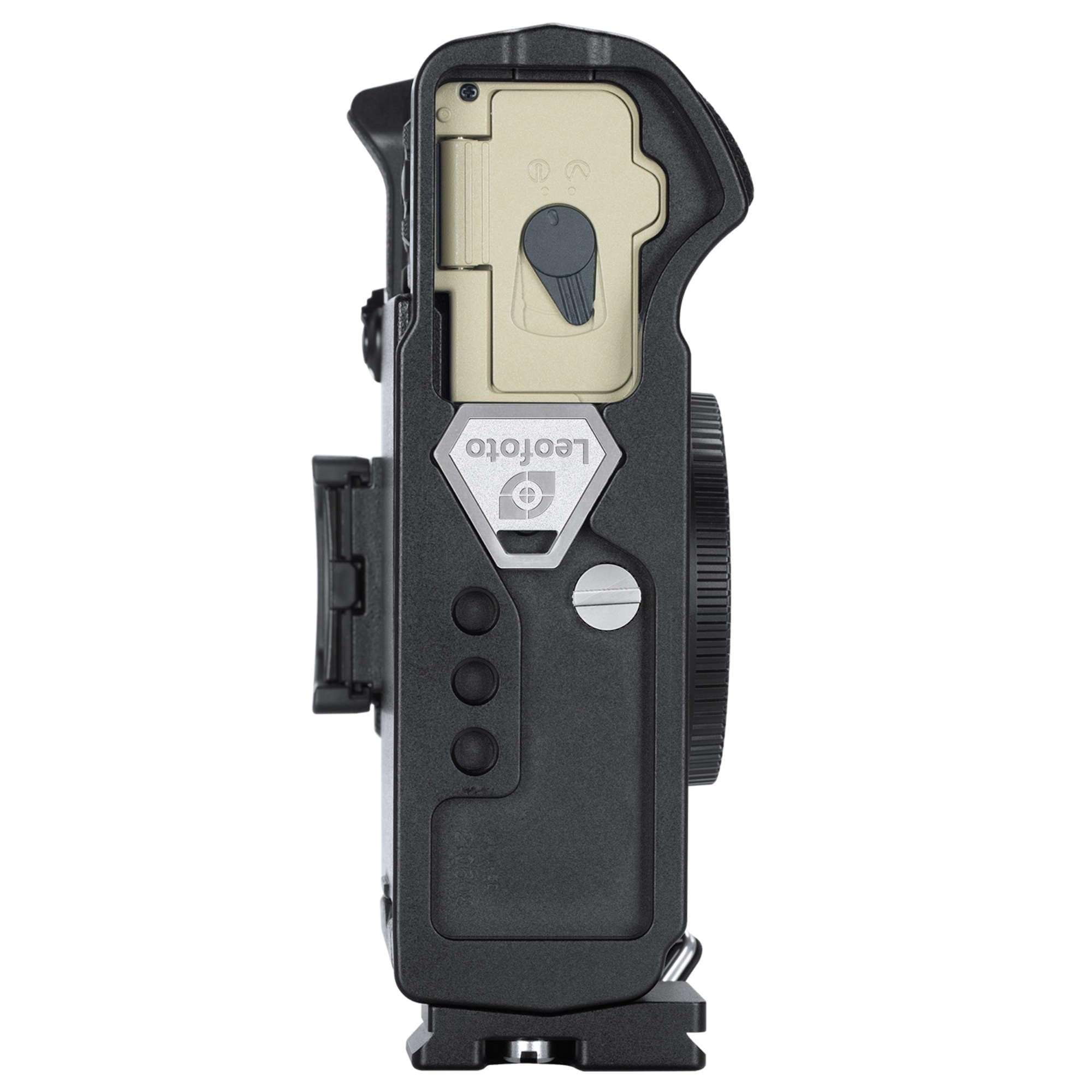 Leofoto L-Halterung LPO-OM-5II passend für OM-5 II Silber
