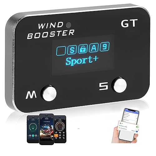 Controlador de respuesta del acelerador compatible con Ford F150Raptor (2011-2021) Mustang Ford Trucks F150 F250 350 (2011-más reciente) 9 modos de