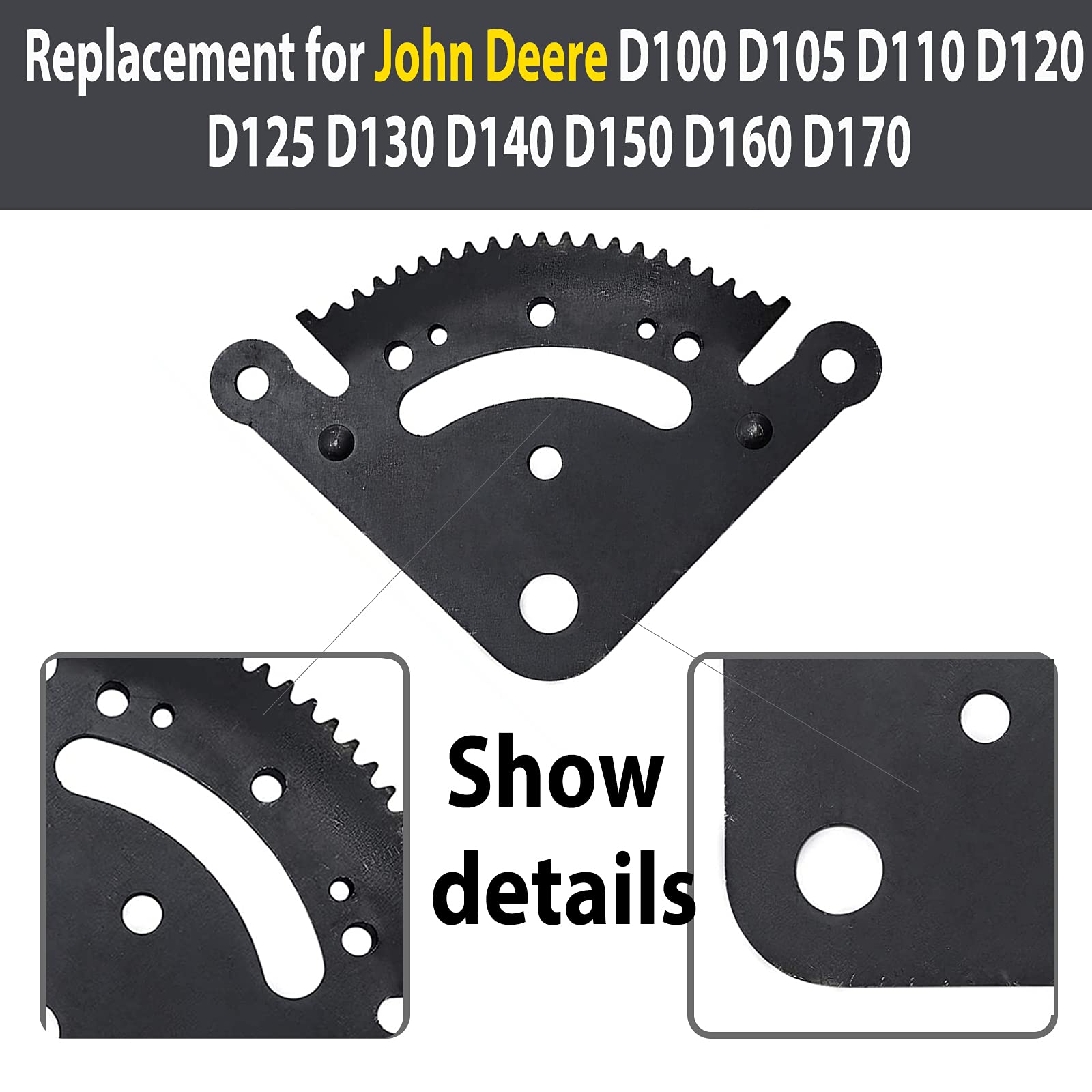 Steering Sector Pinion Gear Rebuild Kit Replacement for John
