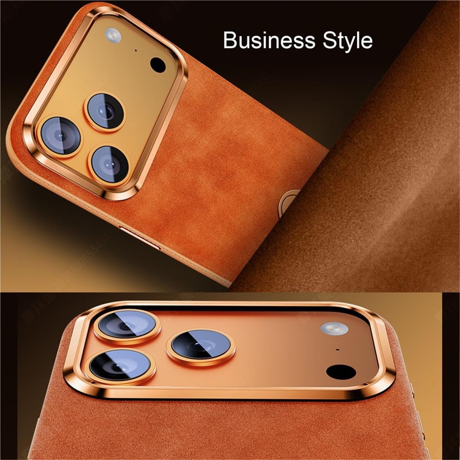 Etui do iPhone'a 17 Pro Max/17 Pro/17 Air/17, magnetyczna obudowa z kamerą, ochronny, bezprzewodowy uchwyt do ładowania (czarny, 17 Pro)
