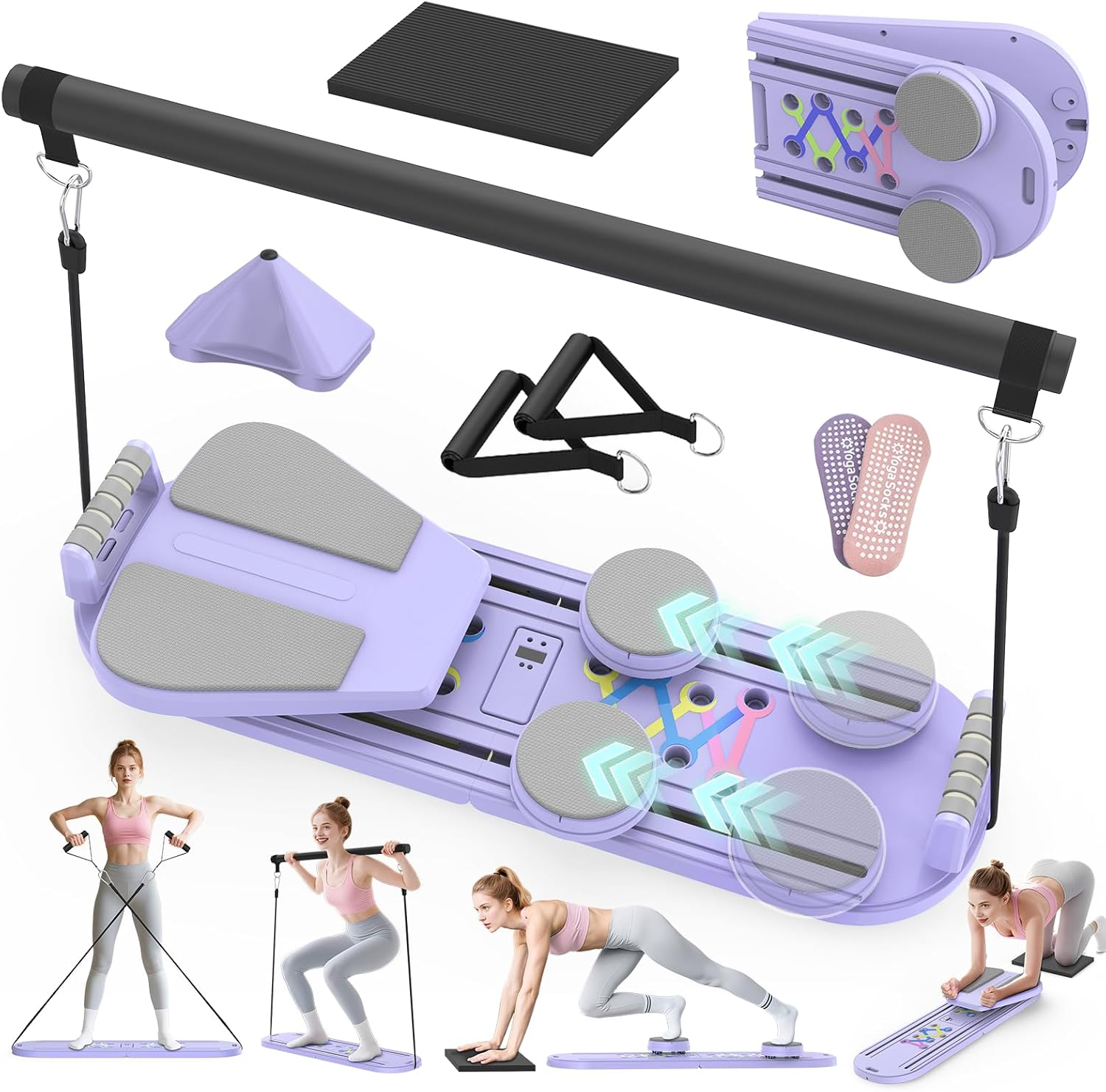 Pilates Board Pilates Reformer Set for Women