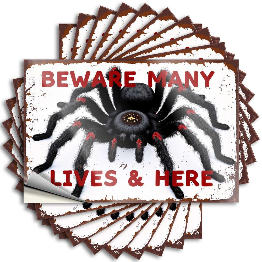 Beware Many Lives & Here Decal Bar Room Decor Self Adhesive | New Bottle Vinyl Sticker Pack for Adulting(12X18CM)