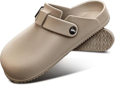 KEMISANT Clogs Mules for Women Nursing Garden-Cushioned Footbed-Ligthweight