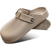 KEMISANT Clogs Mules for Women Nursing Garden-Cushioned Footbed-Ligthweight | EVA Cushioned Sole| Arch Support | Slip-resistant | Water Proof for Housekeeper
