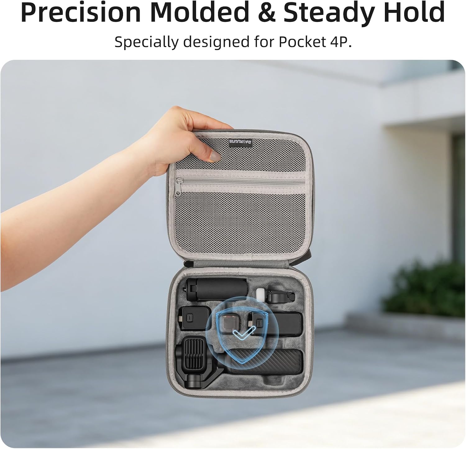 Osmo Pocket 4P Case, Storage Bag for DJI Osmo Pocket 4P Accessories