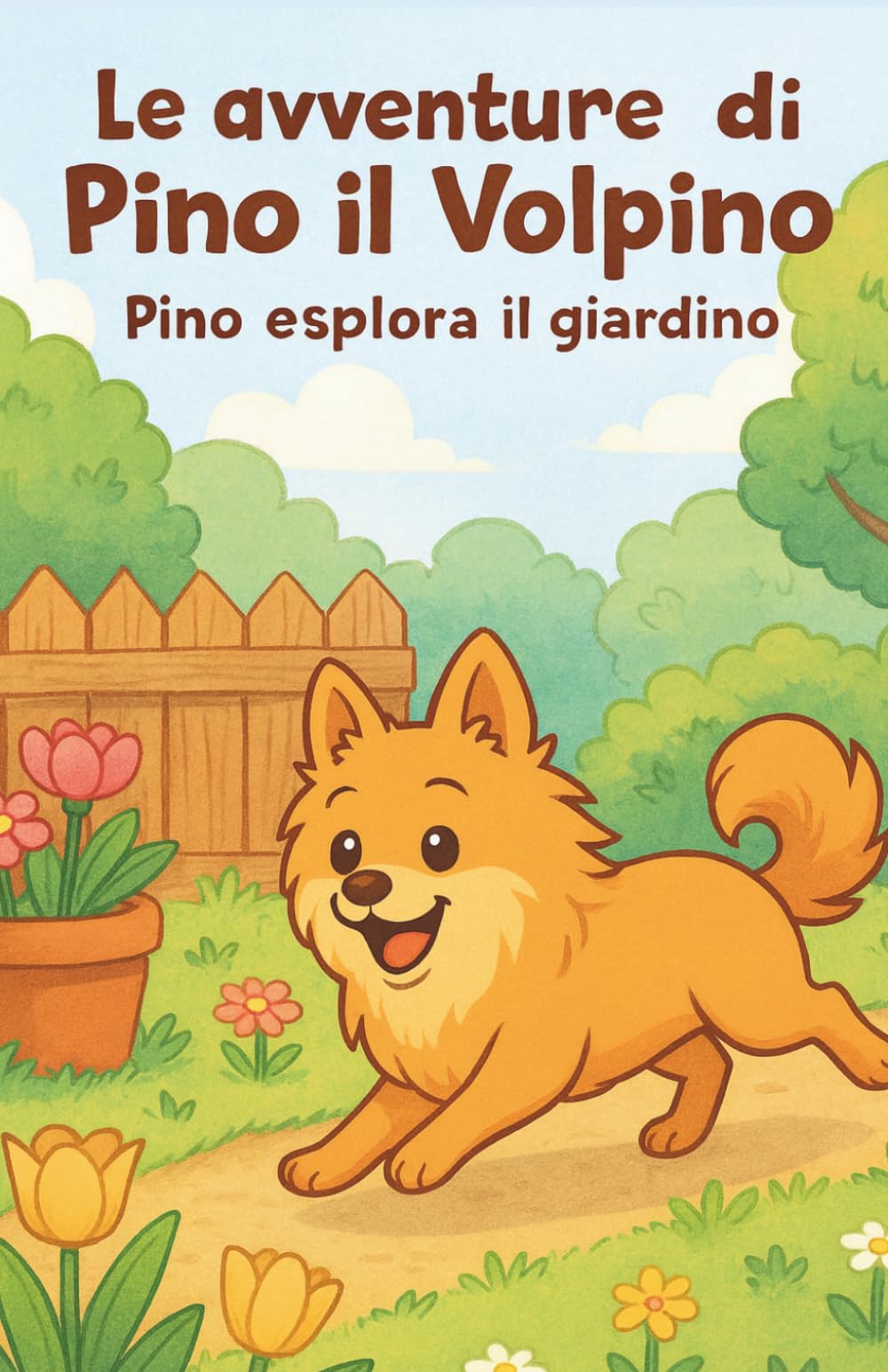 Le avventure di Pino il Volpino: Pino esplora il giardino