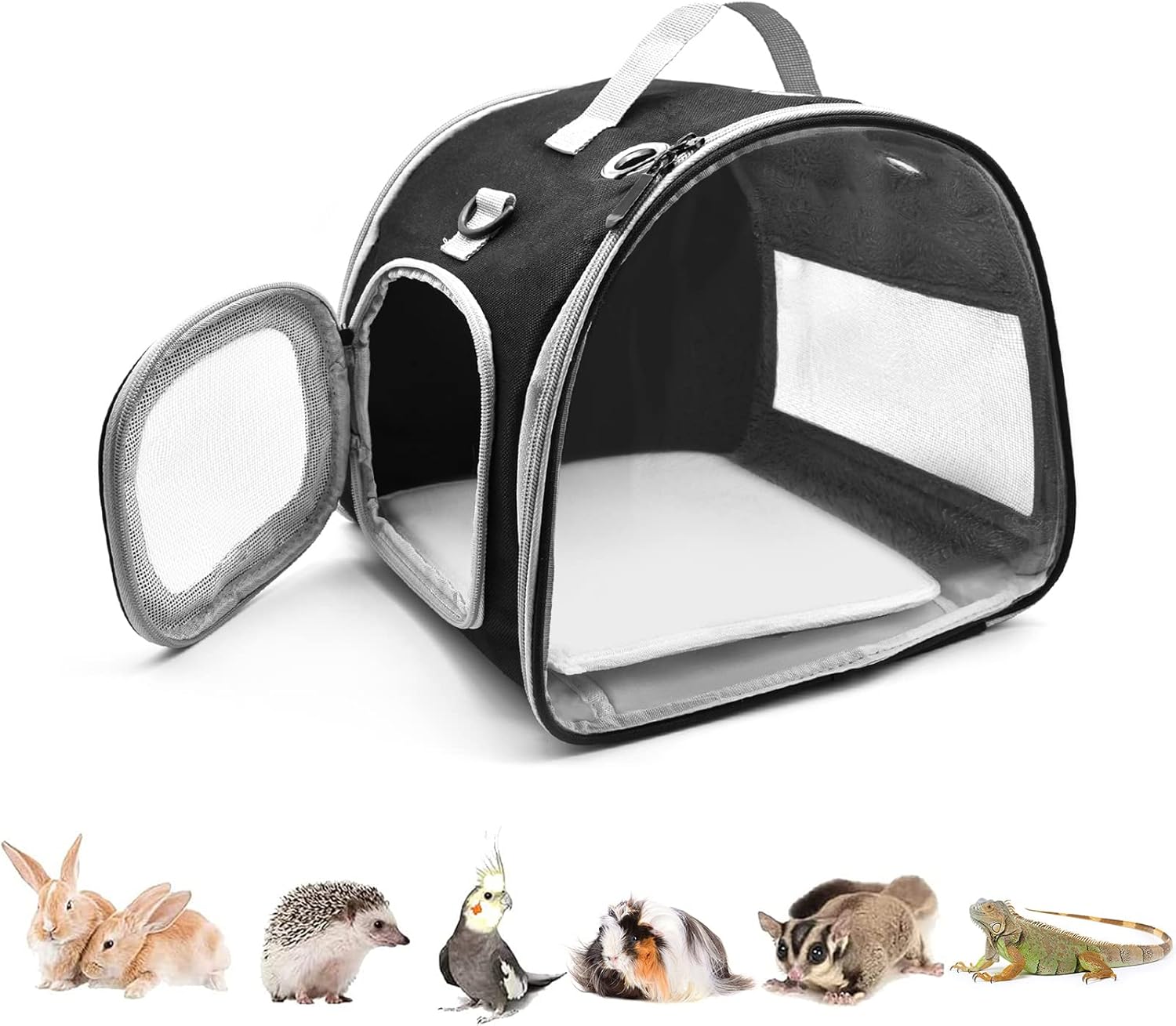 KATOLK Small Animal Carrier Bag, Upgraded Portable Guinea
