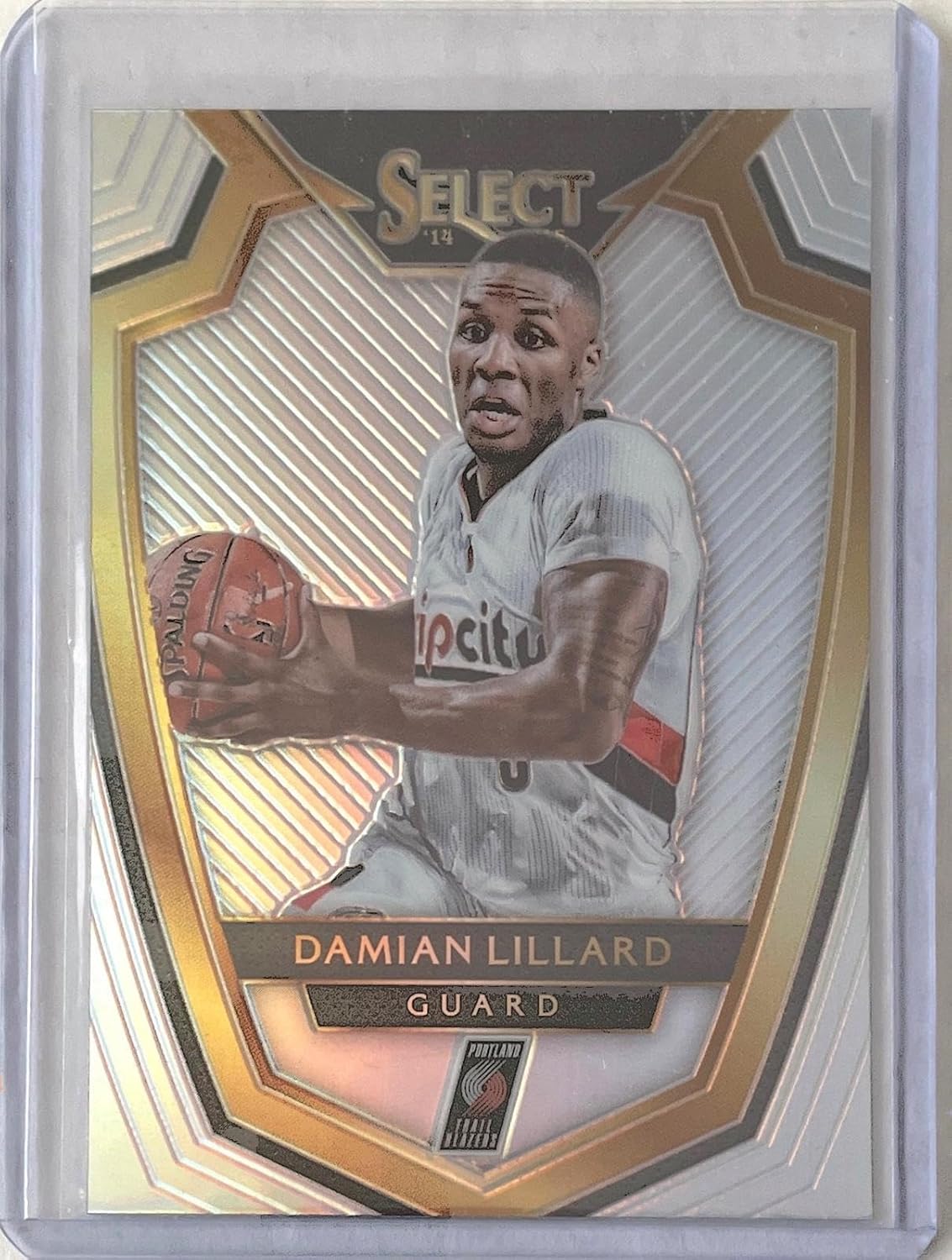 Damian Lillard 2014-15 Panini Select Silver Prizm #143 - Basketball Cards