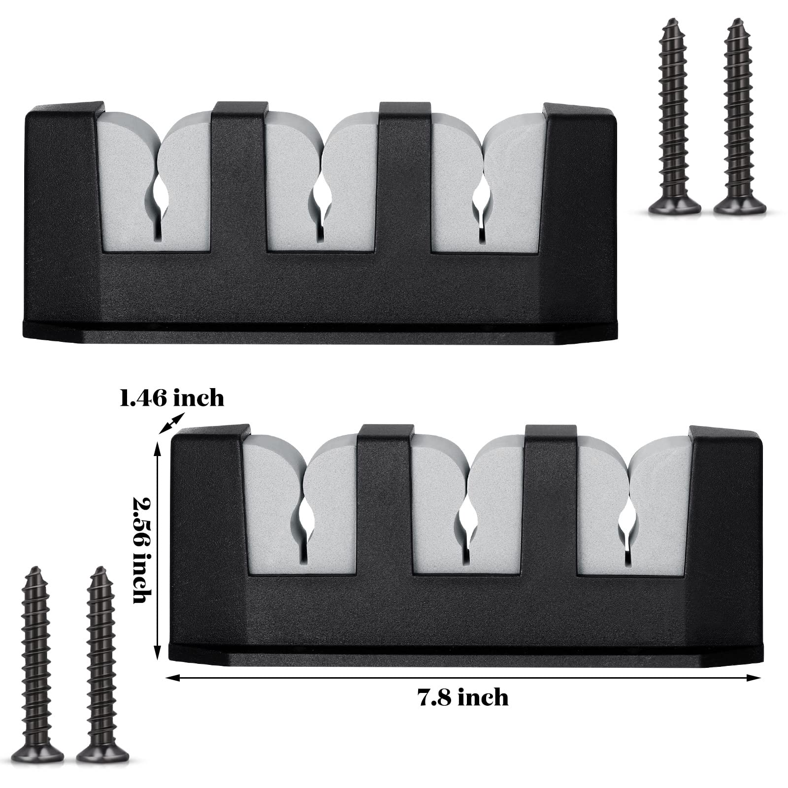 Fishing Rod Holders - 4 Pack Boat Rod Racks -2 Fishing Rod Holders - 4 Pack Boat Rod Racks -2