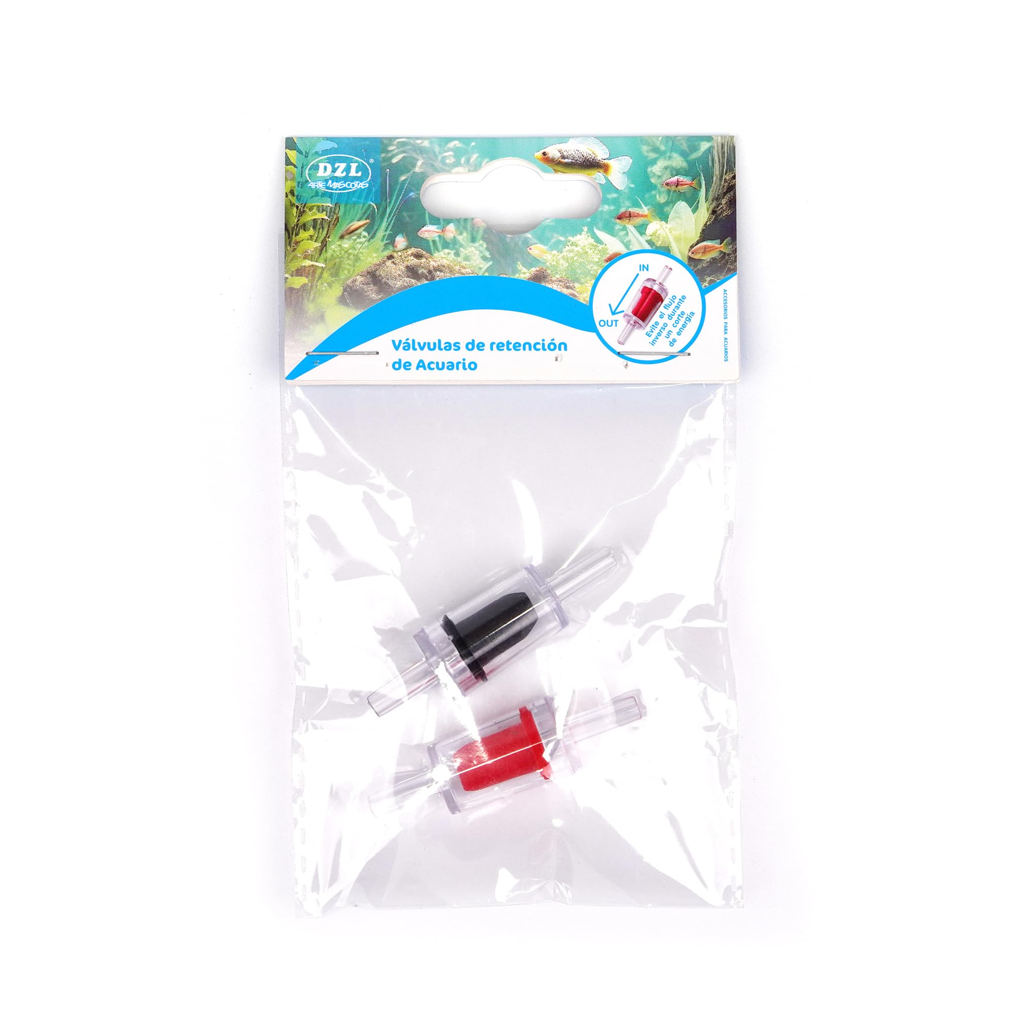 SMELL & SMILE Rückschlagventile, Set mit 10 Rückschlagventilen für Aquarium-Luftpumpe von 4 mm für Fischtank (4 mm-10 Stück)