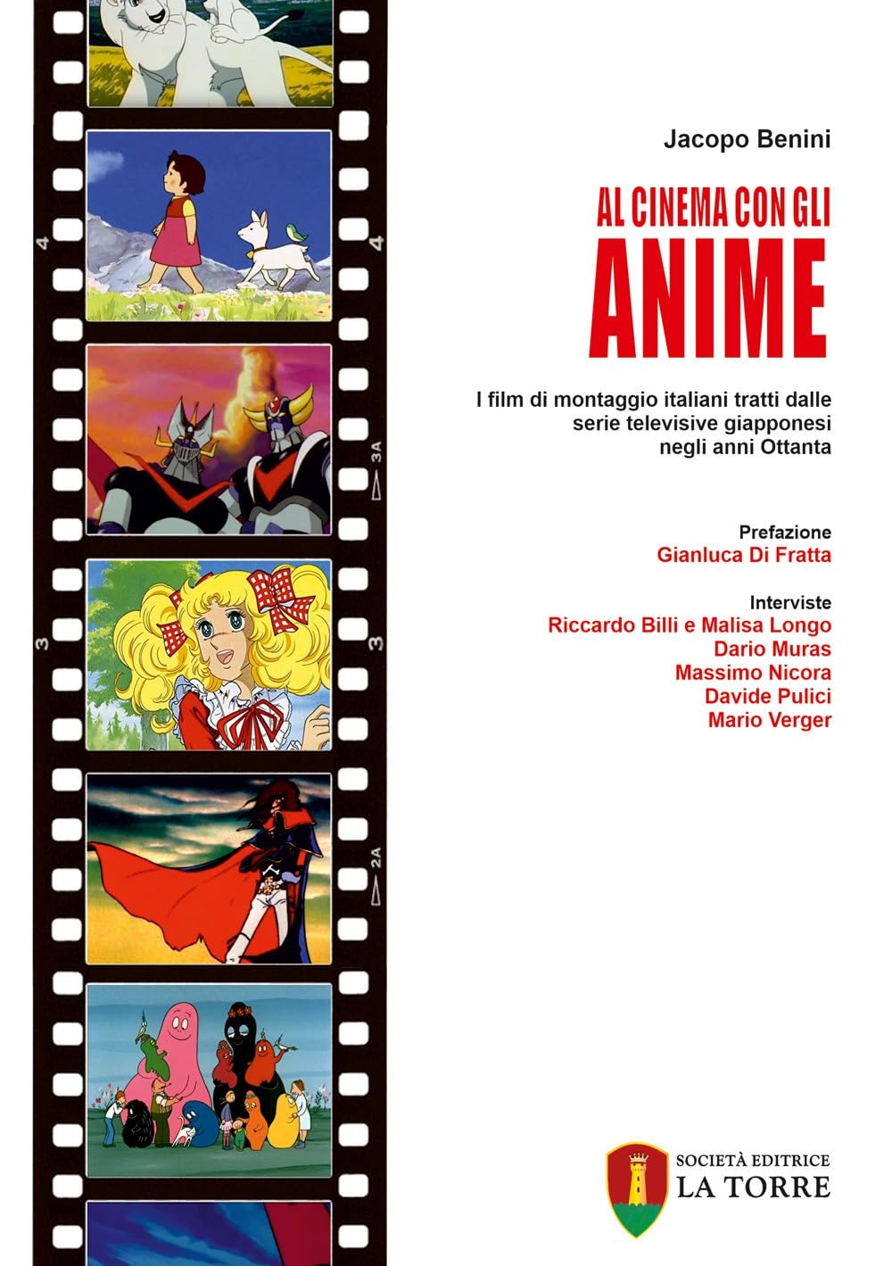 Livre anime japonais cinéma italien des années 80 film de montage série TV