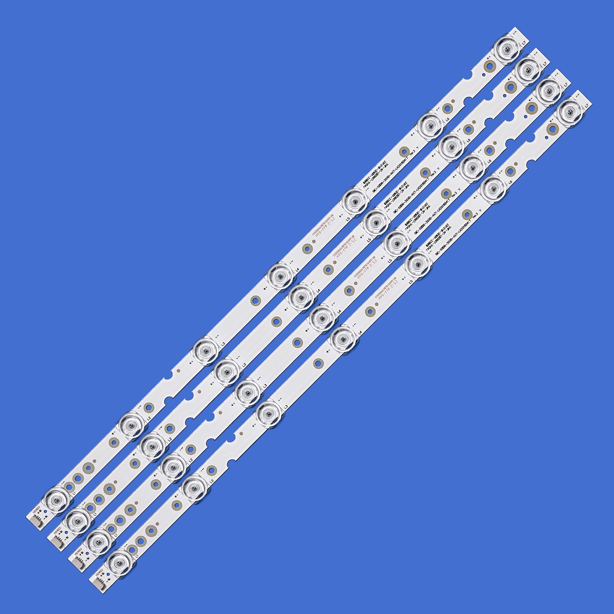Tira de iluminación trasera TCL 50P65US repuesto LED para televisor de 50 pulgadas modelo 50L2