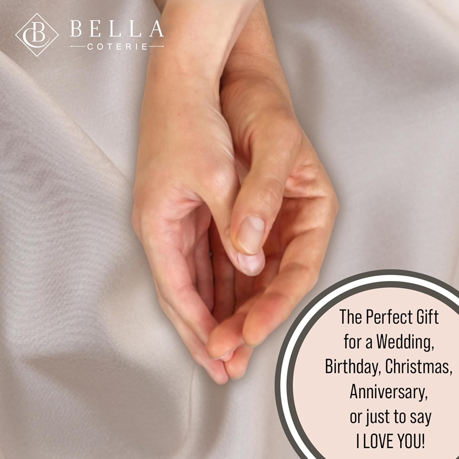 Bella Coterie Luxury Bamboo Viscose Cal King Size Fitted Sheet | 100% Organically Grown | Ultra Soft | Cooling for Hot Sleepers | 18" Deep Pocket [Dune]