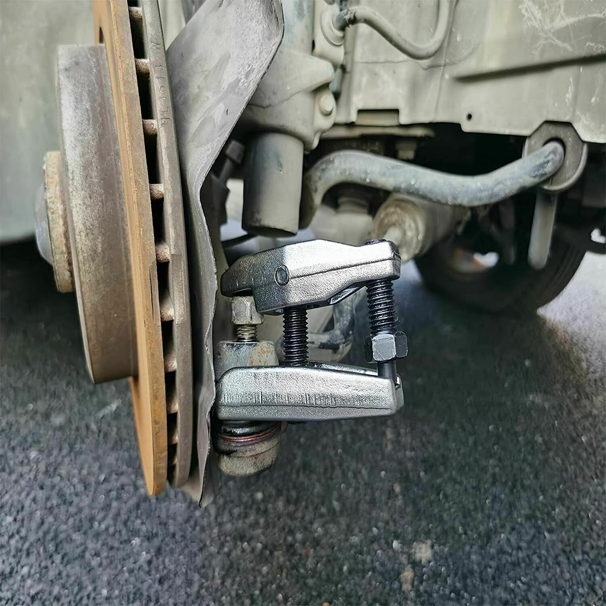 JNNJ 2 Pezzi Separatore di Giunti Sferici, Estrattore Professionale di Giunti Sferici per Automobili, Universale Estrattore per Giunti a Sfera Estrattori Testine Rimozione del Giunto Sferico
