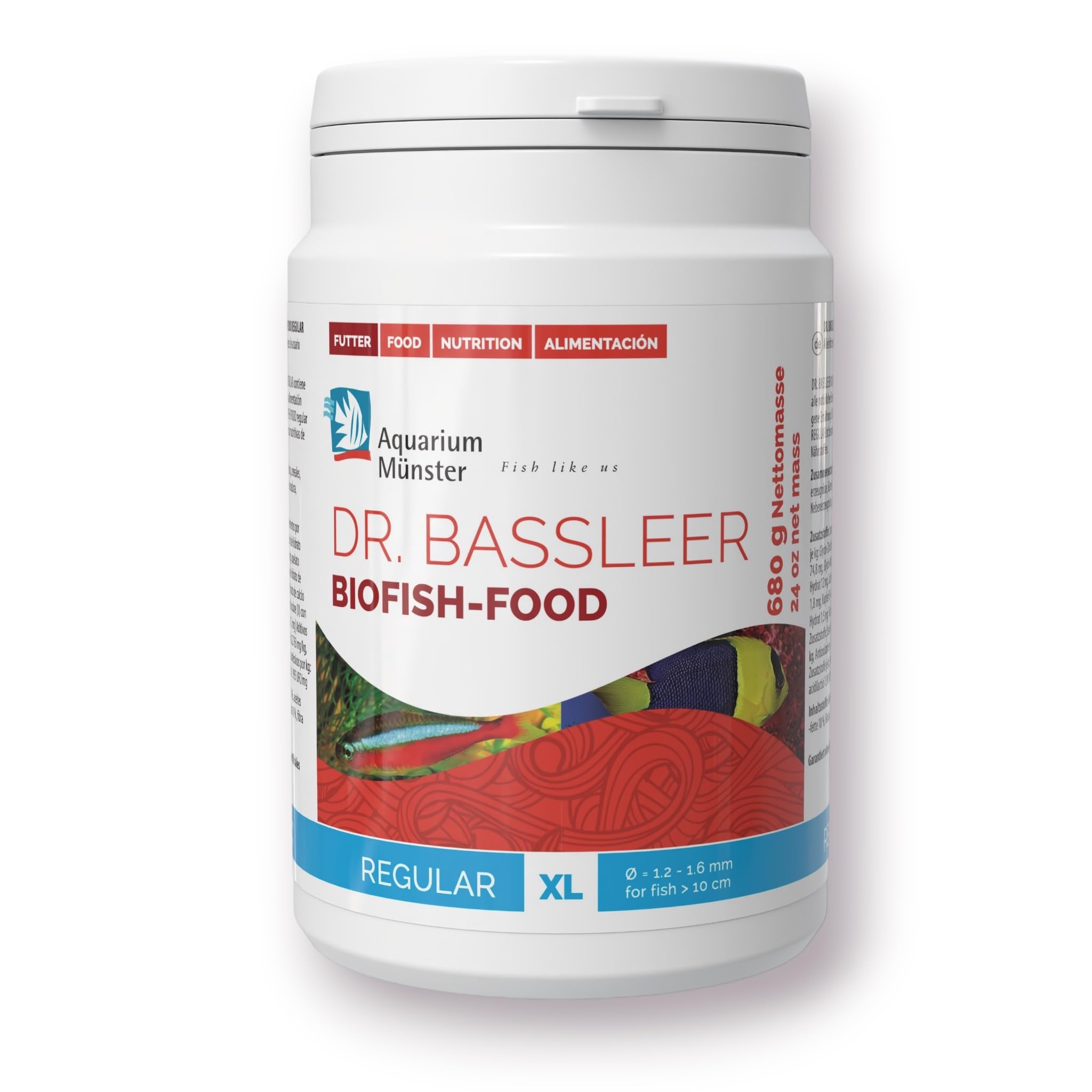 Dr. Bassleer Biofish Food regular "XL" - 680 g