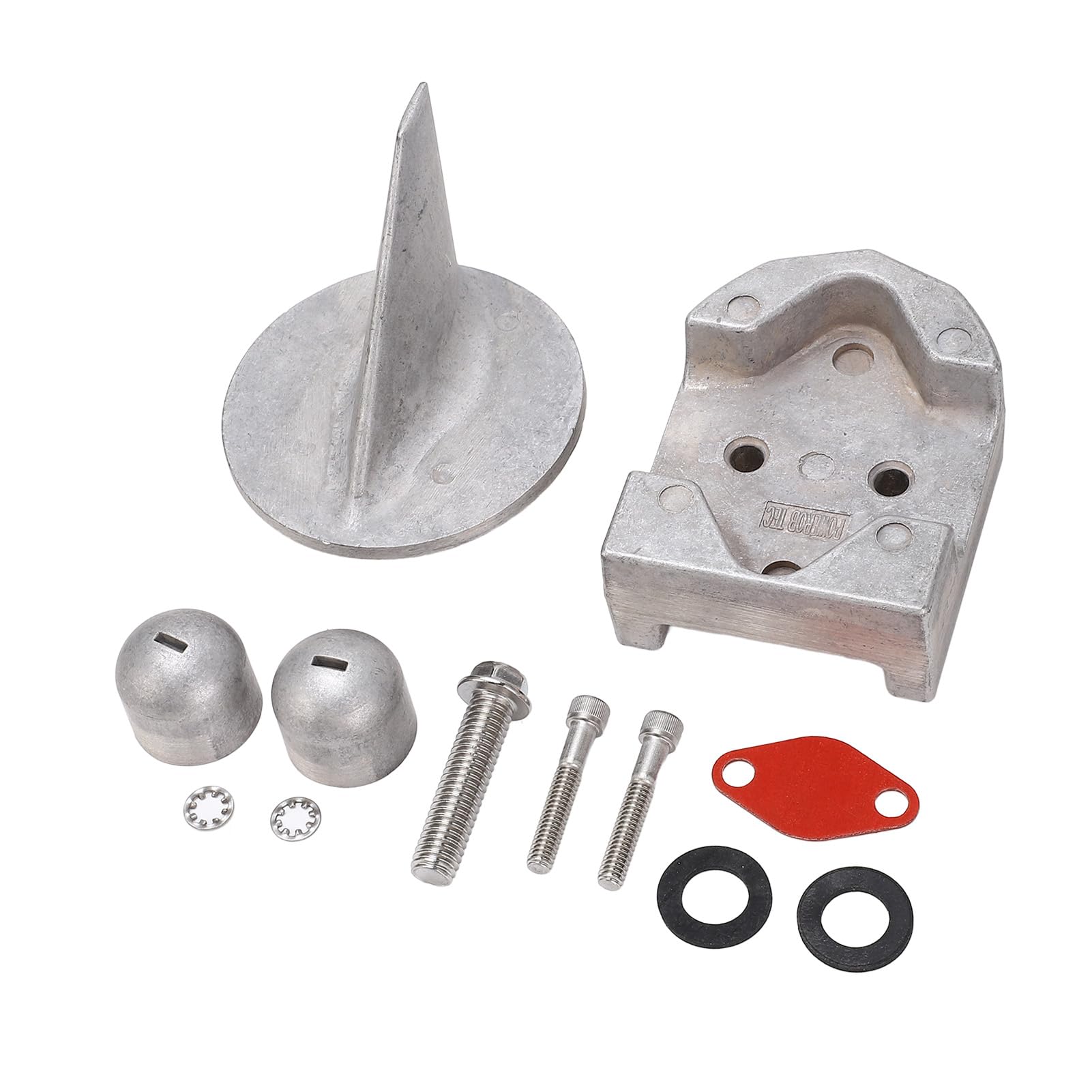 KIMISS Robusto Kit di Anodi in Alluminio Marino, Set di Anodi di Ricambio per Mer R MR Drive