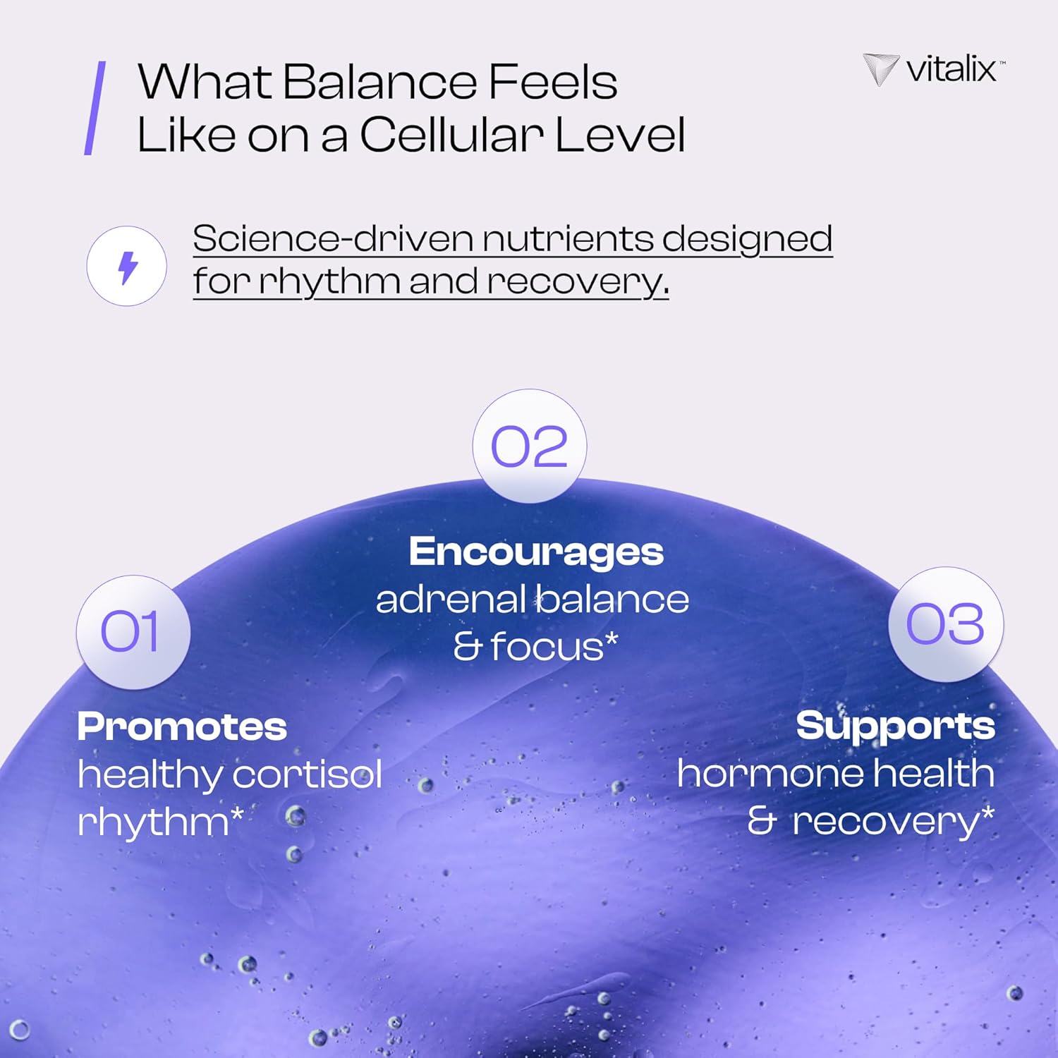 Vitalix – Cortisol Reducer & Adaptogen Drink Mix with Ashwagandha KSM 66, Magnesium Glycinate 200mg, L-Theanine 200mg, Vitamin C 500mg & Electrolytes – Raspberry Lemonade – 30 Servings - Image 8