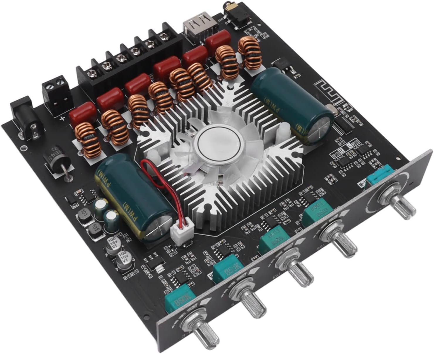 Audio Power Amplifier Efficient 2.1 Channels AMP Board for Laptop PC - Wide Compatibility
