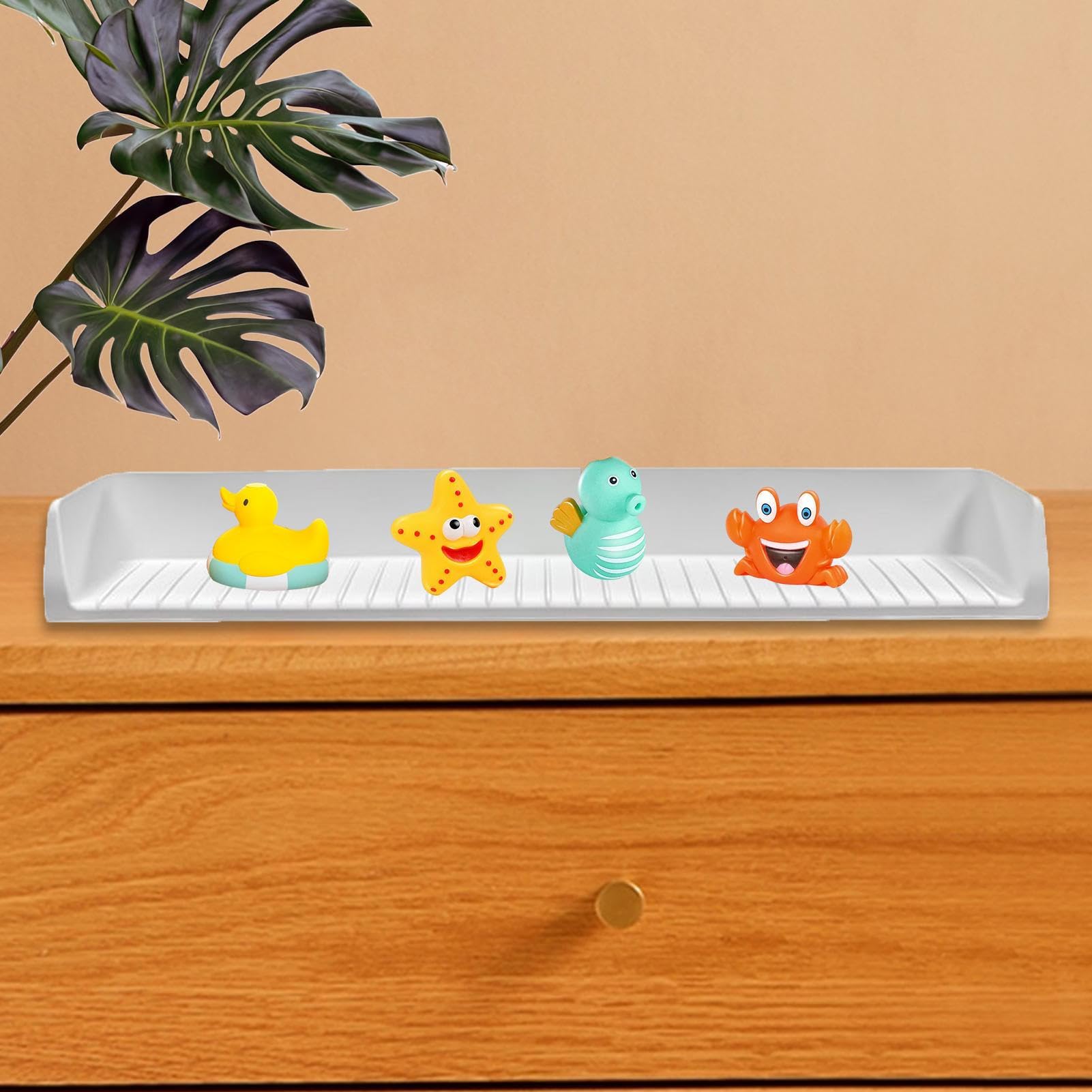 Protector De Salpicaduras De Bañera Con Ventosas De Silicona Estante de | Para Hogares, Cuidadores Y Guarderías En Baños Y Duchas Infantiles