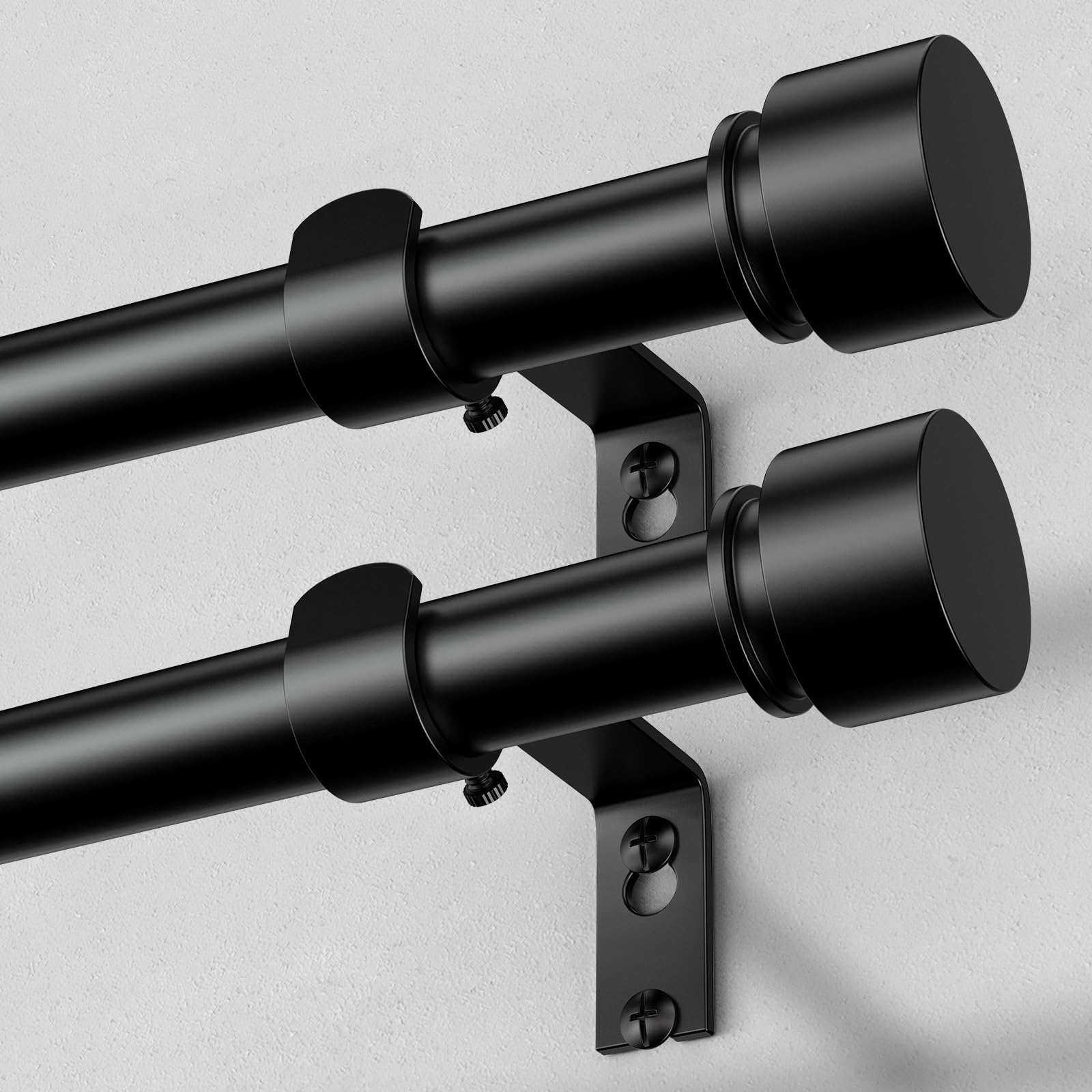OLV 2 Pack Curtain Rods