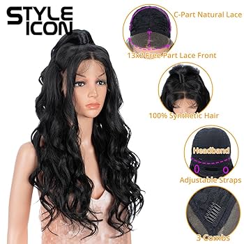 3個セット Amazon.com : Style Icon 13x2 Lace Front Free Part Wig Updo U