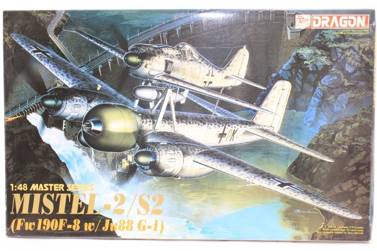 DRAGON MISTEL 2/S2 1/48 Dragon 1:48 Master Series Mistel-2