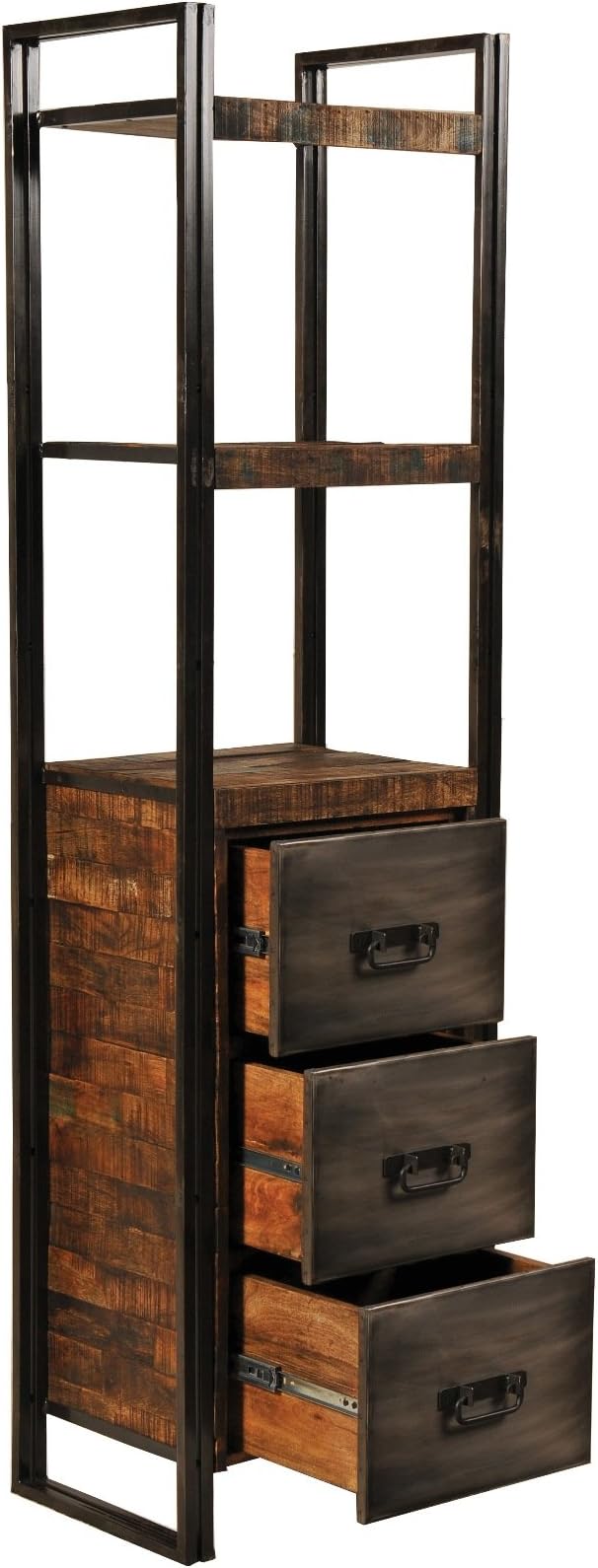 Moti Furniture Allison Bookcase with 3-Drawer