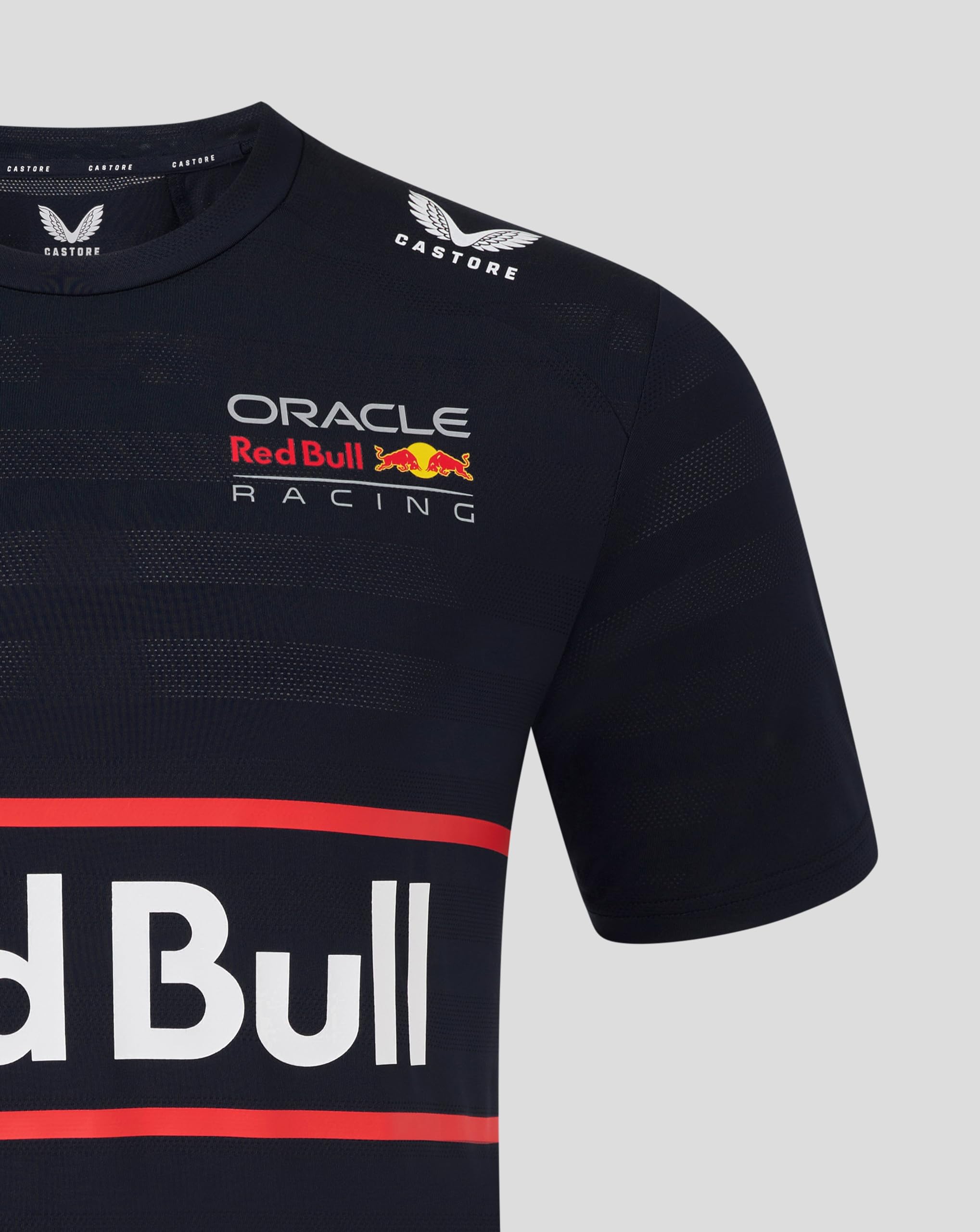 T-Shirt Oracle RB Racing F1 Teamline Max Verstappen Set Up pour Homme - Ciel Nocturne