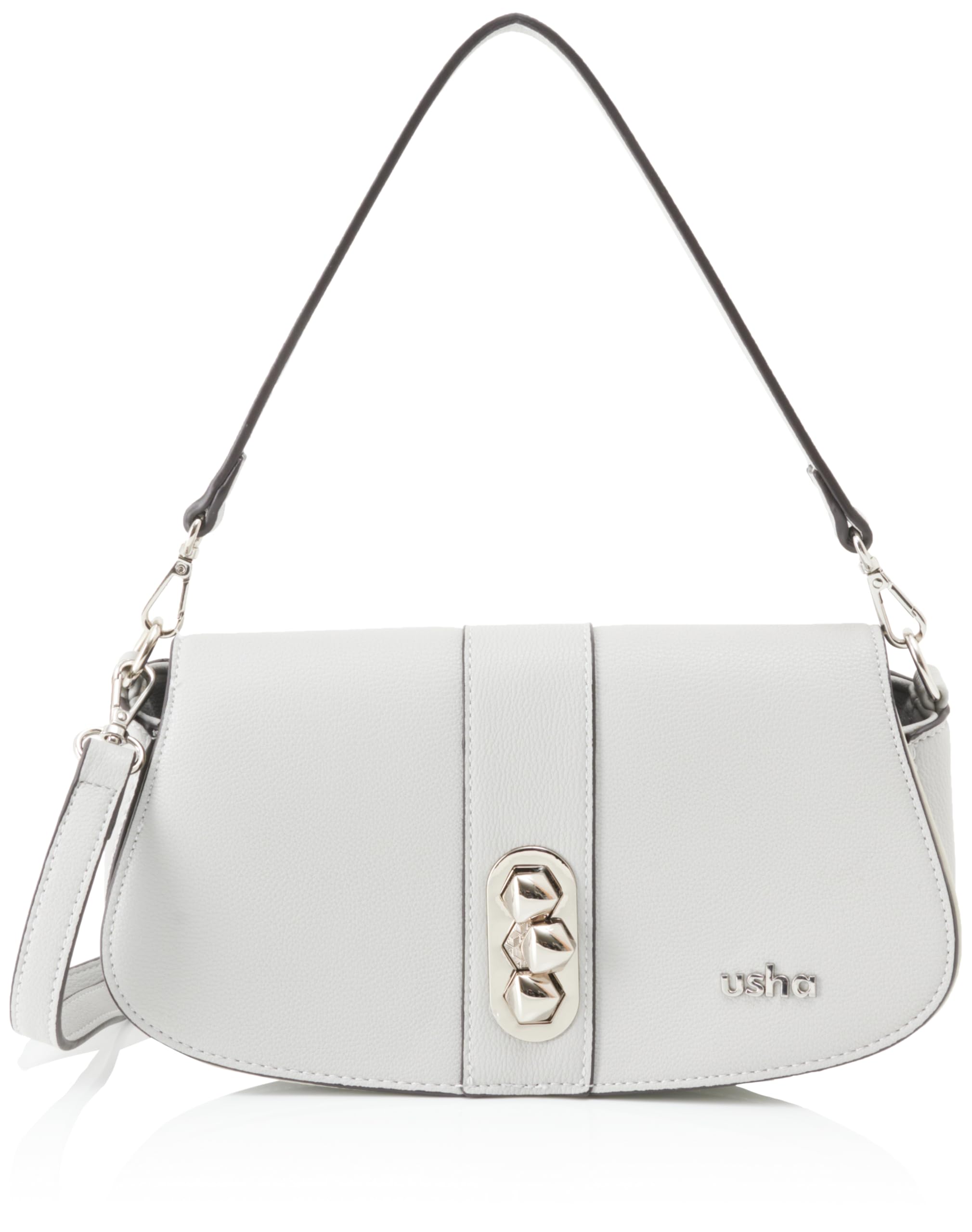 usha BLACK LABEL Women's Shoulder Bag, lightgrey, One Size