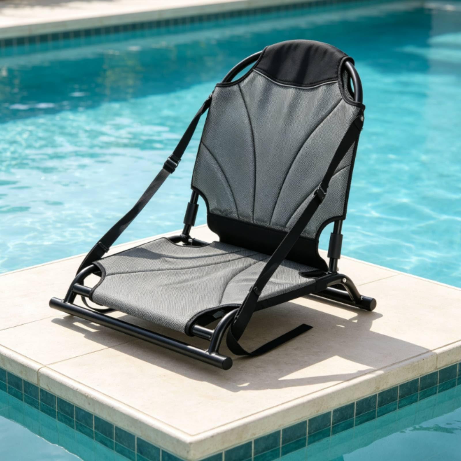 Asiento Kayak Plegable Secado Rápido Silla Marina Malla Resistente Al Agua Artículo Náutico