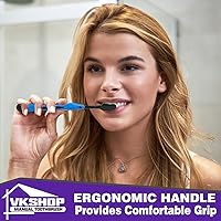 Vista 5 de Juego de 100 cepillos de dientes de carbón a granel, envueltos individualmente para adultos y niños, juego de cepillos de dientes manuales