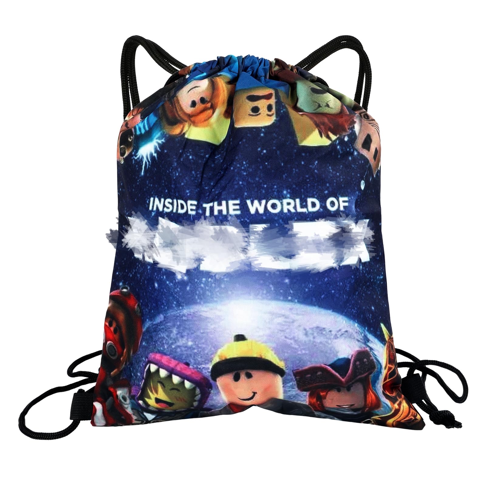 NTGFU Gamer Drawstring Bags, Swimming Bags for Kids, Waterproof Gym Bag for Kids Adults Teenagers School Sports Travel â image 1