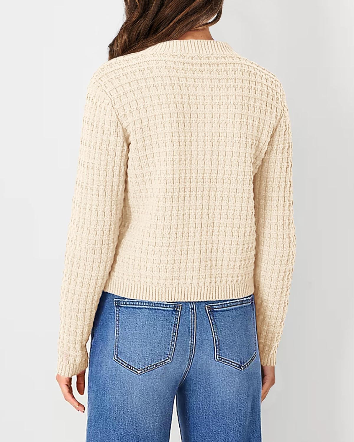 PRETTYGARDEN Women's Knit Cardigan Sweaters Casual Long Sleeve Open Front Button Down Trendy Jackets Outerwear - Image 2