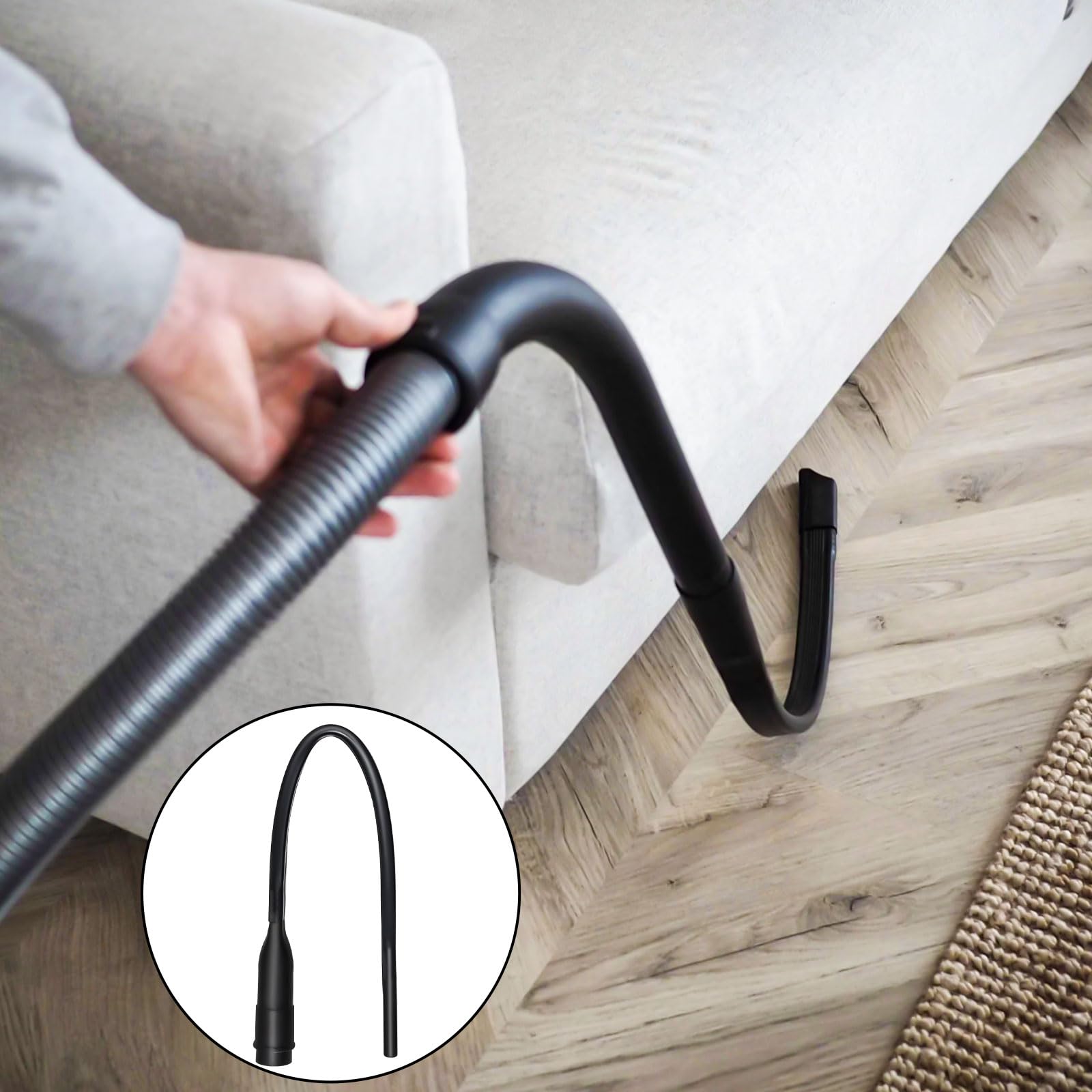 Pamtns Buse flexible, accessoires longs pour buse plate de 62 cm, convient à tous les aspirateurs avec raccord Pamtns Buse flexible, accessoires longs pour buse plate de 62 cm, convient à tous les aspirateurs avec raccord