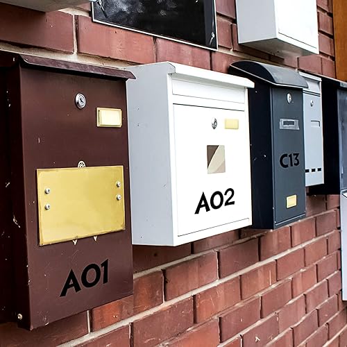 Miniatura 7 de TaoBary 544 calcomanías de letras del alfabeto de 2 pulgadas, autoadhesivas, de vinilo, con números, calcomanías coloridas para proyectos de