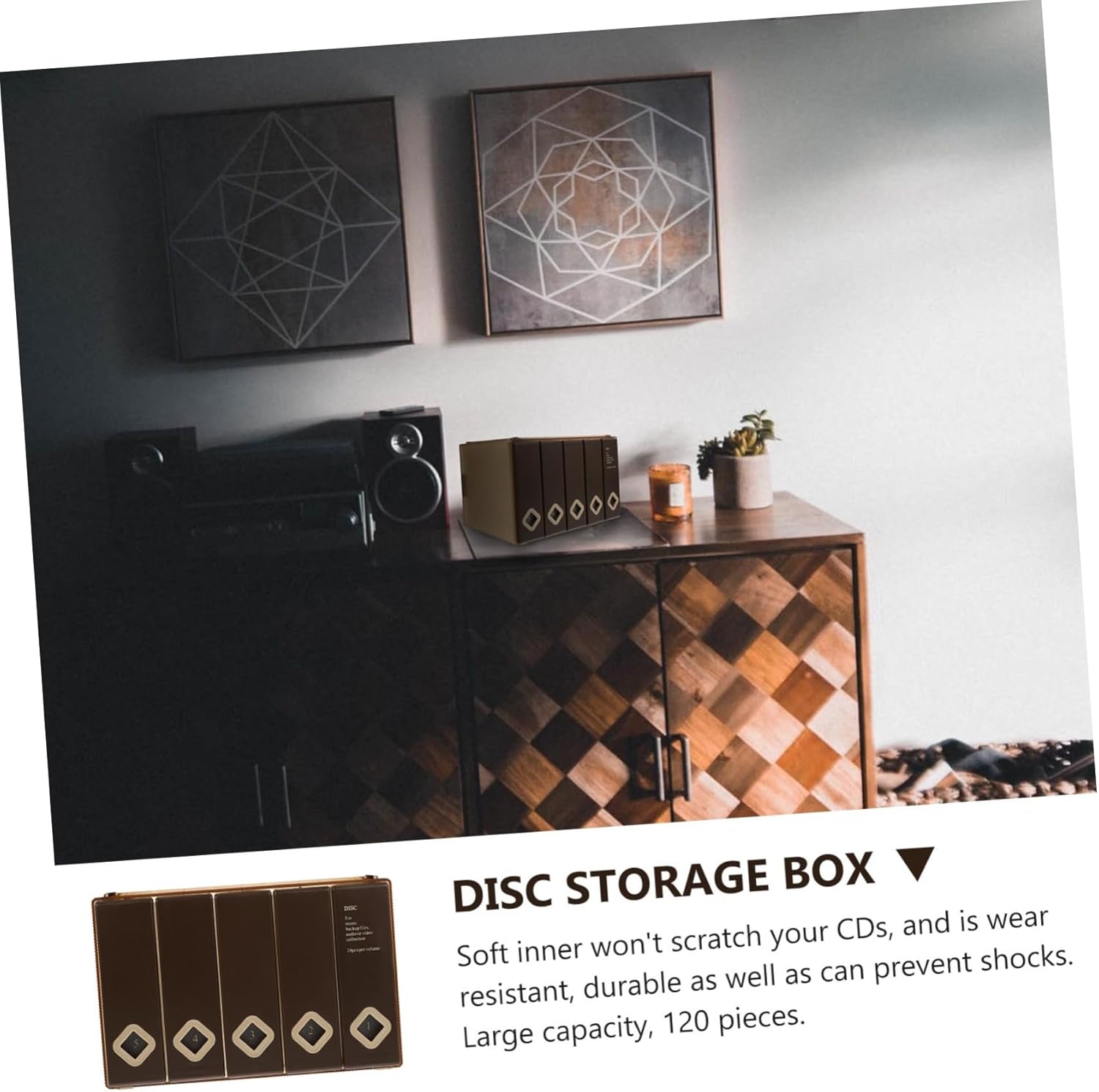 Capacity Cd Storage Bag Cd Organizer Case Disc Holder Pouch for Travel Car Outdoor