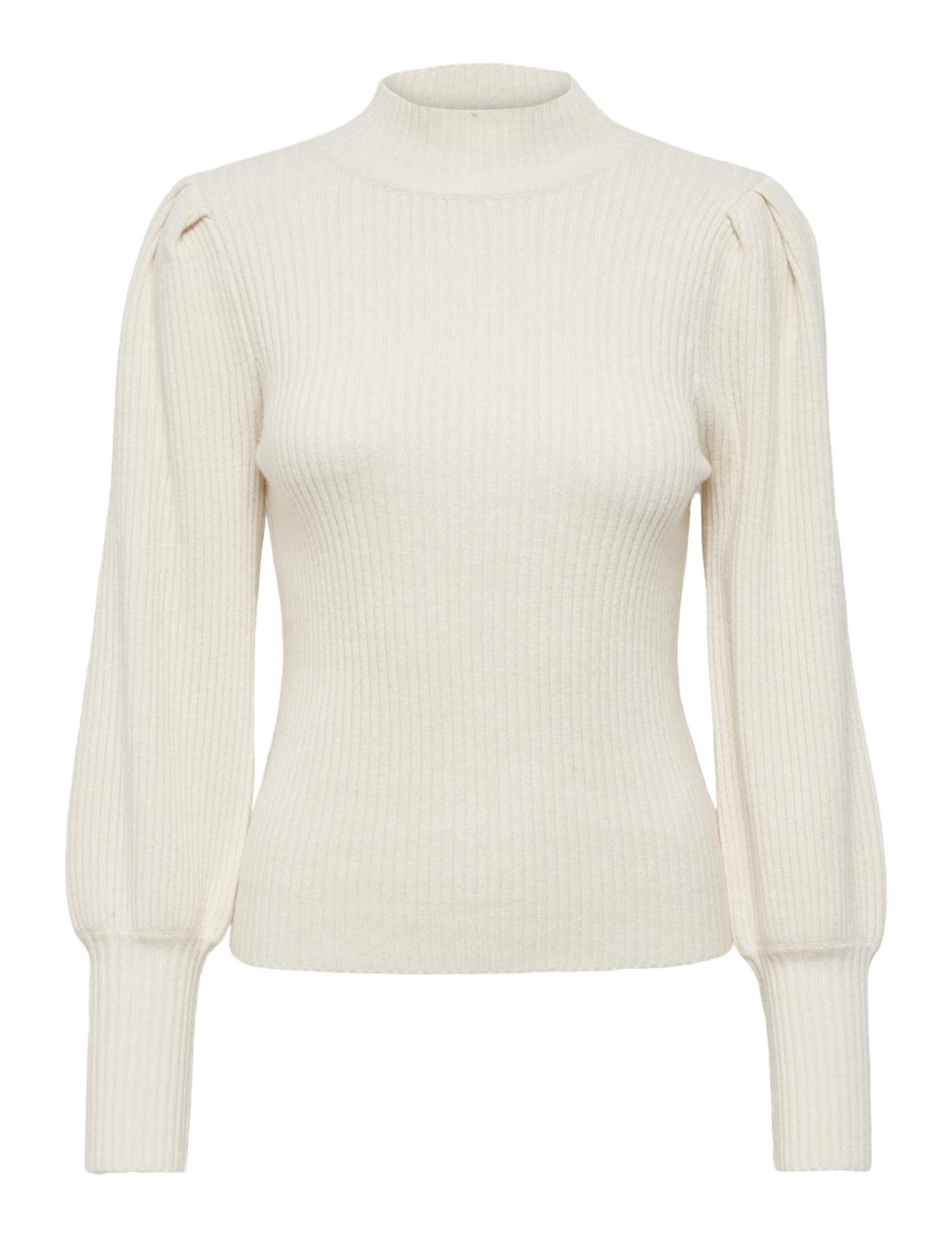 ONLY Womens Onlkatia L/S Highneck Cc KNT Pullover Sweater, Whitecap Gray, S