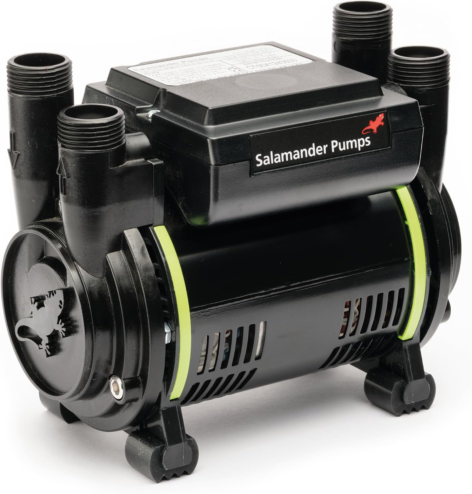Salamander Pumps - CT60 Bathroom Pump - with 1.8 Bar Pressure - Twin End - Su...