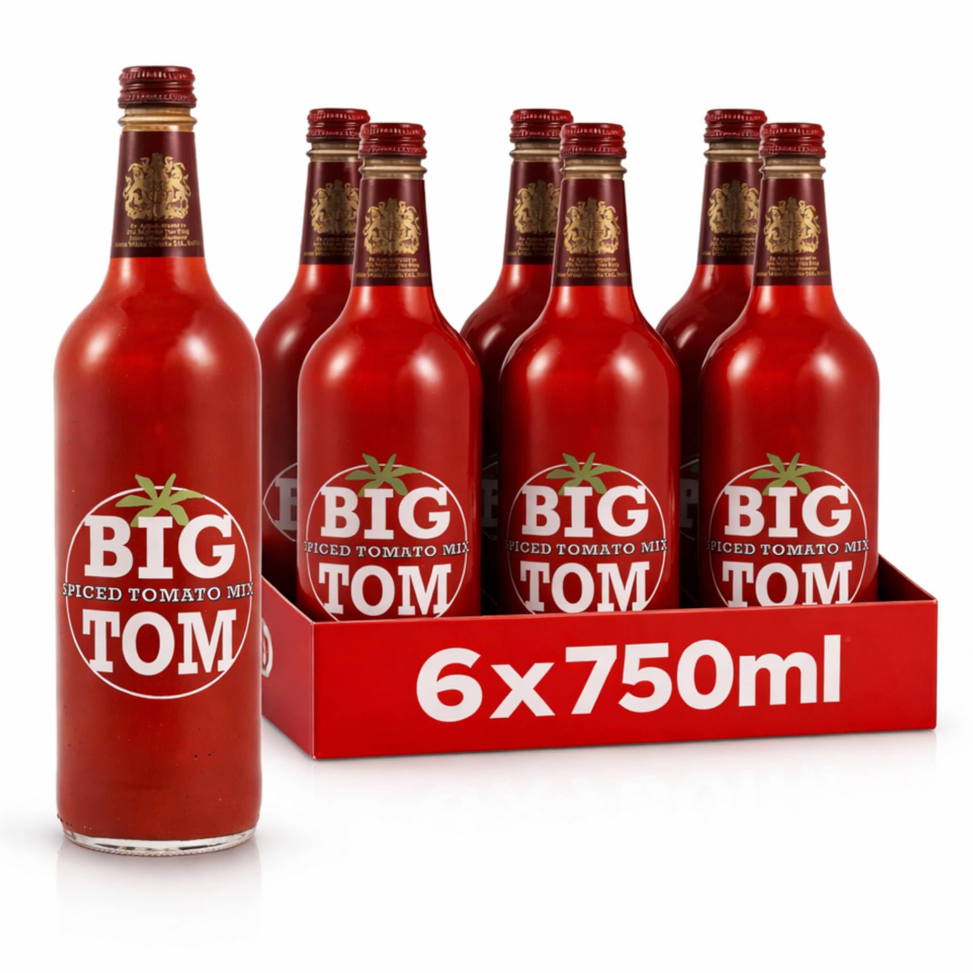 Spiced Tomato Juice- Bloody Mary Mix (Pack of 6 x 750ML) for The Best Bloody Mary...Every time!