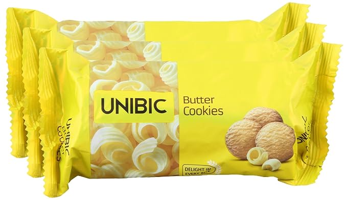 Spencer's Combo - Unibic Cookies Butter, 75g (Pack of 3) Promo Pack